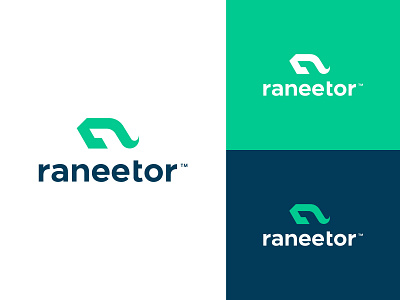 Raneetor Logo Design a b c d e f g h i j k l m n blockchain branding coding color developer engineer identity logo logo design logo mark network o p q r s t u v w x y z pattern programming software symbol tech technology technology monogram icon