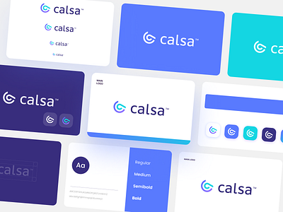 Calsa Logo Branding brand book brand guide brand guidelines brand identity brand identity design branding design guidebook guideline identity logo logo design logo mark logo type logos monogram symbol thefalcon visual identity