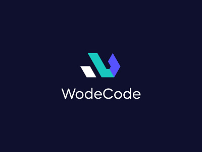 WodeCode Logo Design a b c d e f g h i j k l m n a b c d e f g h i j k l m n o p arrows brackets brand branding code coding dev developer diamond identity logo logo design logo mark logotype mark programming software tech