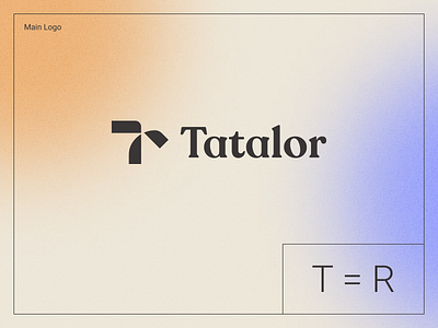 Tatalor Logo brand branding brandmark clean color design gradient identity letter logo logo design logo designer logo mark logodesign logos logotype mark monogram symbol thefalcon