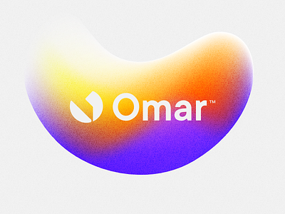 Omar Logo Design brand branding brandmark clean color design gradient identity letter logo logo design logo designer logo mark logodesign logos logotype mark monogram symbol thefalcon