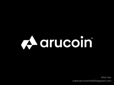 arucoin Logo brand brand identity branding brandmark clean design identity letter logo logo branding logo design logo designer logo mark logodesign logos logotype mark monogram symbol thefalcon