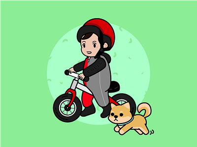 Boy on a Bike