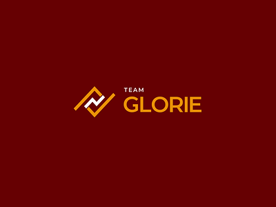 Team Glorie Logo branding design finance logo financial advisor flat icon logo minimal