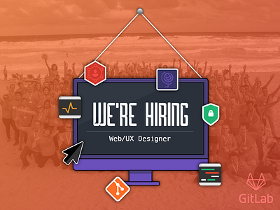 GitLab is hiring! Web/UX Designer (remote)