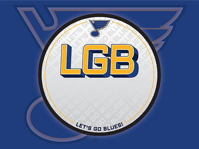 St. Louis Blues puck