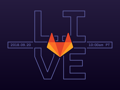 GitLab Live branding