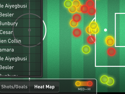 Touch Map android app branding iphone mobile soccer sports ui ux