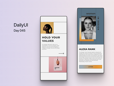 Daily UI | 045 — Info Card