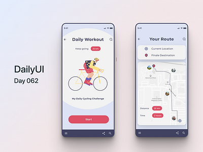 Daily UI 062 - Workout of the day