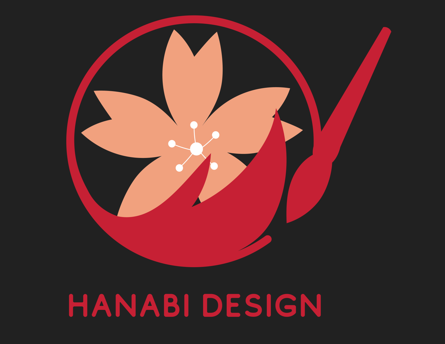 Hanabi Design Logo By Marion Gajic On Dribbble