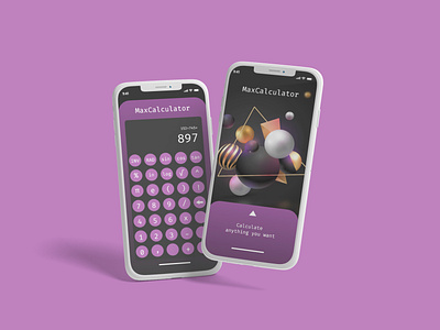 Daily Ui 004 - Calculator adobe xd app design calculator challenge daily ui dailyui dailyuichallenge design designer ui ui design