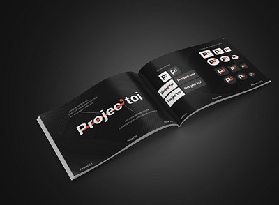 Brand guidelines Projec'toi brand brand design brand identity branding branding design design designer graphic design graphicdesign guidelines