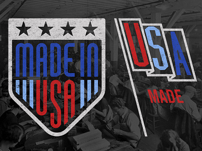 USA MADE lettering logo made made in usa mark type typography usa