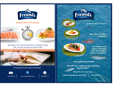 freund's menu creative design illustration indesign menu photoshop