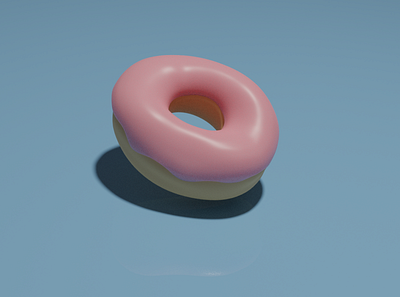 My first ever donut 3d