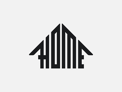 Home branding design home logo logo logo design logo design concept logo type logodesign logotype typography wordmark