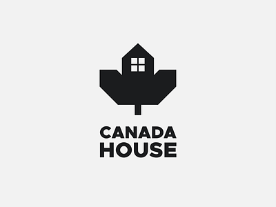 Canada House branding design dual meaning dualmeaning logo logo canada logo design logo design concept logo designer logo dual meaning logo grid logo house logo idea logo ideas logo identity logo inspiration logo inspire logodesign logos logotype
