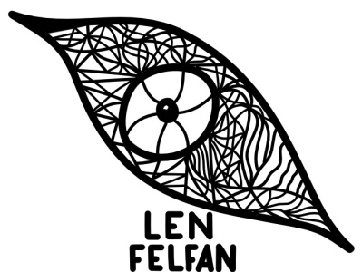 Logo 03:22 abstract art digital expressionism eye felfan len lenfelfan logo symbolism