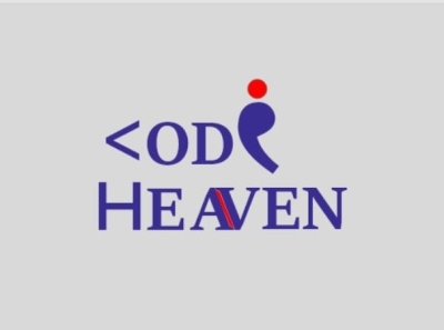Code heaven branding design logo logo design logotype