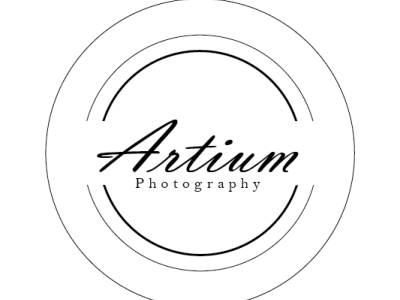 Artium photography logo logo design typography