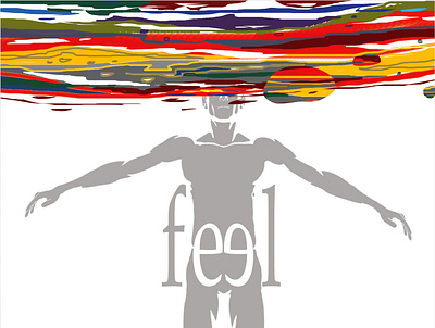 Label design " Feel" branding design