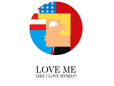 Love Myself! illustration illustrator vector