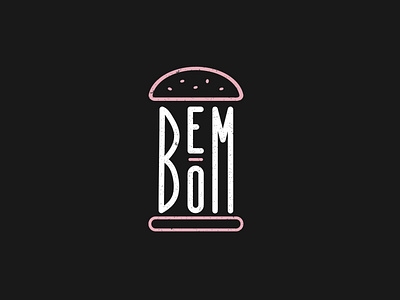 Bem Bom - Burger Logo