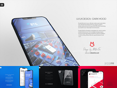 3D Phone App Mockup Presentation animation app apple design apps design iphone 12 iphone app logo mobile mockup motion design motion graphic motiongraphics promotional design promotions slideshow template template design templates ui