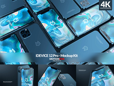 Apple iPhone 12 Pro Mockup Kit - Template