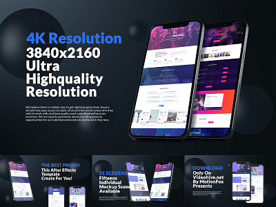 Mockup Kit | iPhone 12 Pro Max | AE Template after effects motion graphics animation app promotion apple design dark app dark mode dashboad dashboard app iphone 12 iphone app iphone app promo mobile app mobile app design mockup mockup design motion design ui design ui mockup ux design video template
