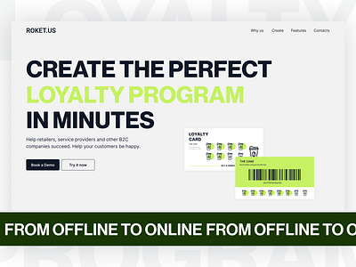 Loyalty Program Landing Page