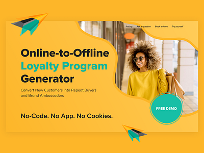 Loyalty Program System Landing Page