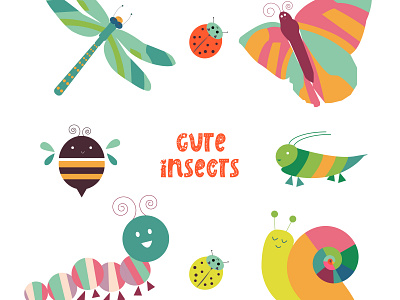 Cute insects