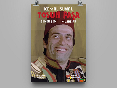Tosun Paşa cinema design film illustration movie poster typography