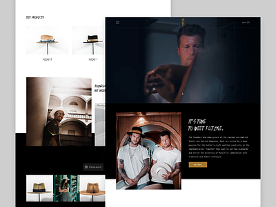 Fatzke | Website minimal ui ui design uix webdesign webflow