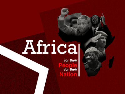 Africa's revolutionners design typography