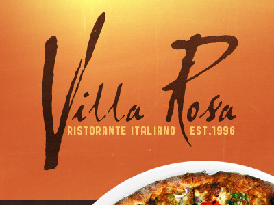 The Villa Rosa - Homepage & Branding