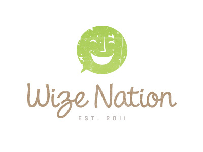 Wize Nation: B branding font logo typography