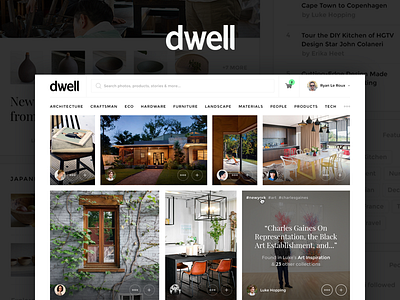 Spec work for Dwell Magazine