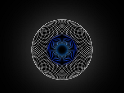 Eye 3d blue design eye eyeball illustration illustrator pattern vector