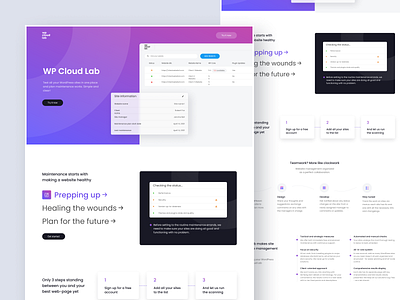 WP Cloud Lab - Landing Page