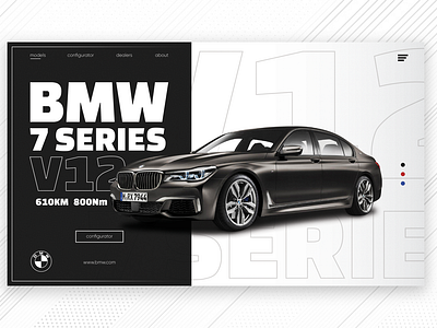 BMW Header UI Concept