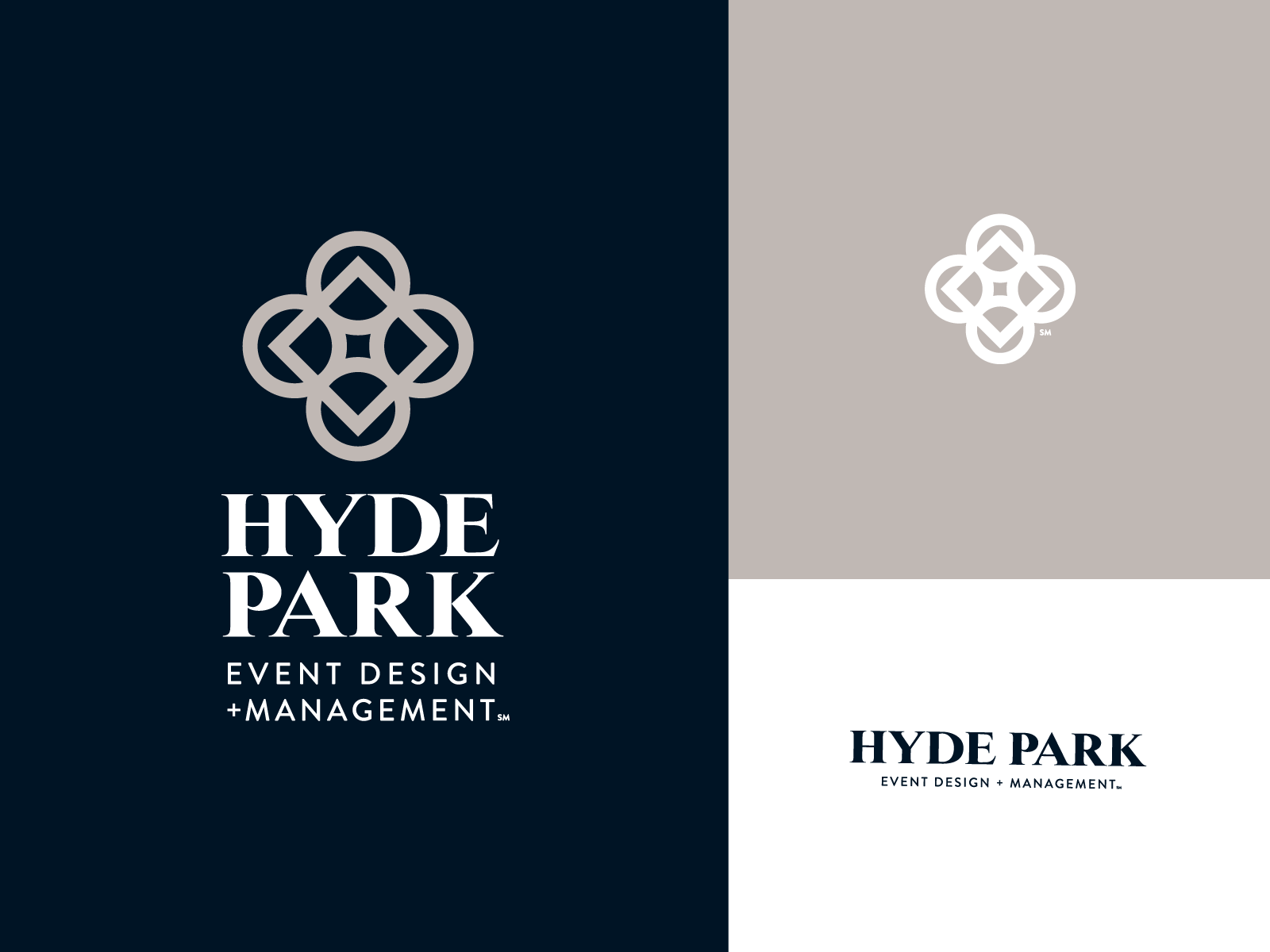 Hyde Park Event Design Logo By Pyper Inc On Dribbble