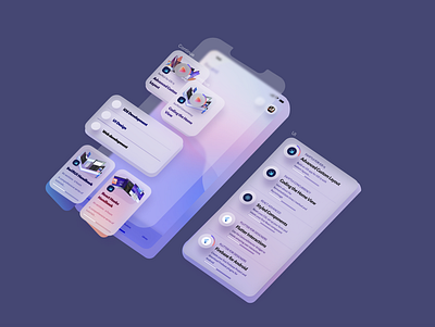 3D React with Components App 3d design figma flutter mockup react ui ux wireframe