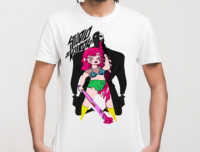 Studio Killers Killer Tee illustration low res mockup studio killers t shirt t shirt illustration