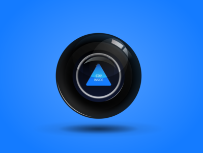 Not So Magic 8-Ball 8 ball figma illustration vector