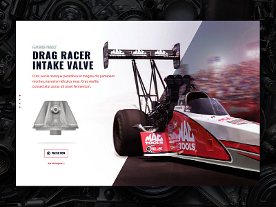 Titan Academy Feature angle card machining part race car web design