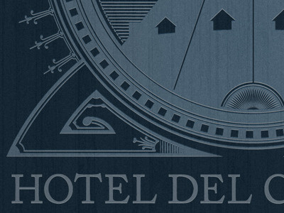 Hotel Del Coronado Imprint coronado hotel illustration lettering