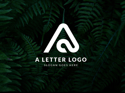 A letter logo a letter logo branding creative design design icon logo minimal logo new design new logo